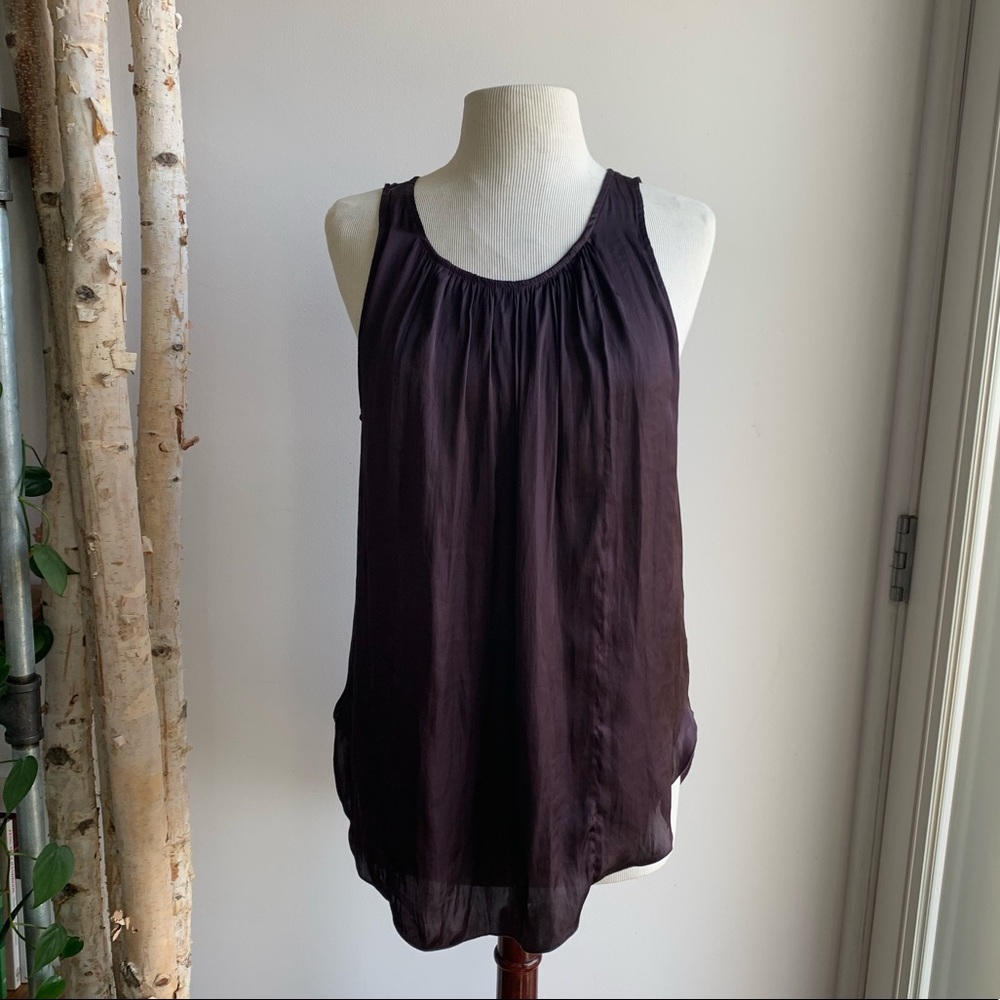 Aritzia Wilfred Austran Blouse in Noble Purple  M